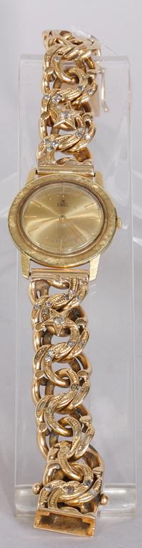 ARMBANDSUR, Ebel. Armband i 18k guld. Total vikt 121 g.