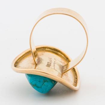 RING, med turkos, Ilija Kardjef.