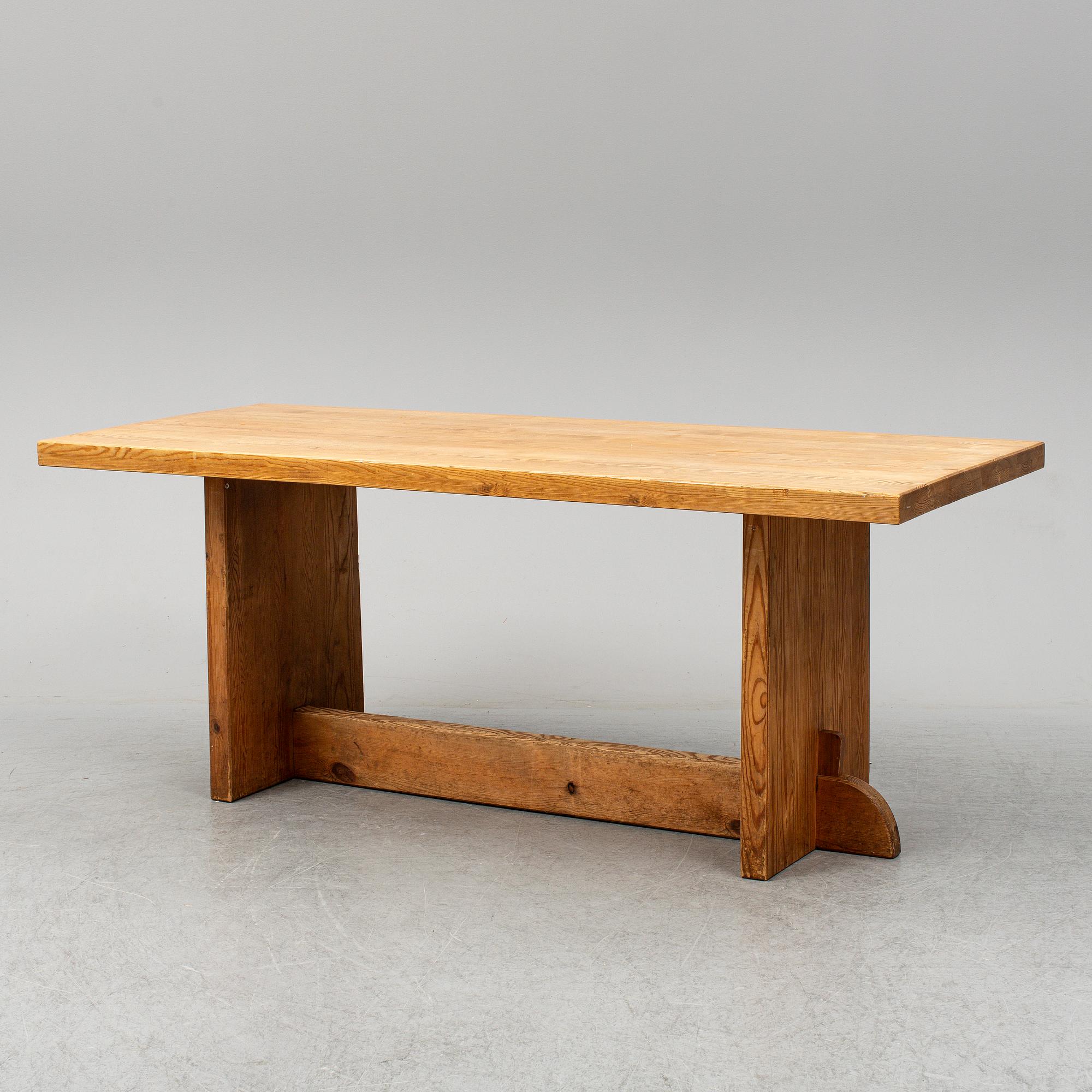 AXEL EINAR HJORTH, a 'Lovö' table, 1930's.