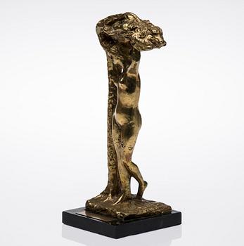MATTI HAUPT, skulptur, brons, signerad.