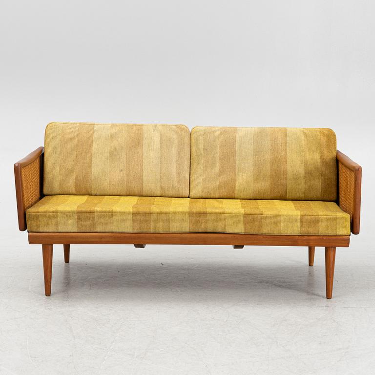 Peter Hvidt & Orla Mølgaard Nielsen, sofa/daybed, France & Son, Denmark, mid-20th century.