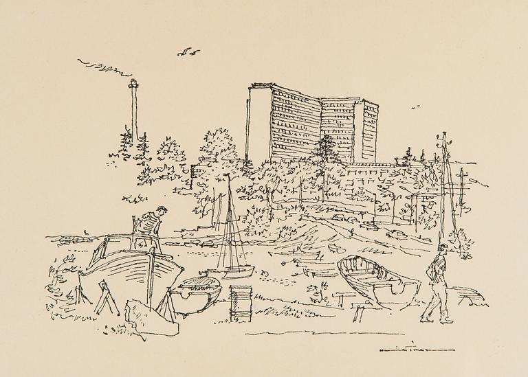 Henrik Tikkanen, City view.