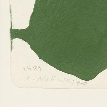 Jan Naliwajko, mixed media on paper, signed and dated 1989.