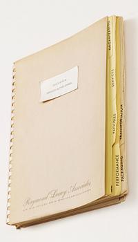 BOK / AFFÄRSPLAN, Raymond Loewy Associates, 1900-talets mitt.