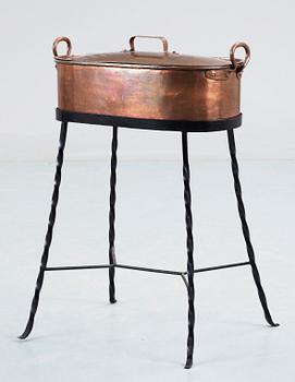 FISKGRYTA, koppar, 1800-tal.