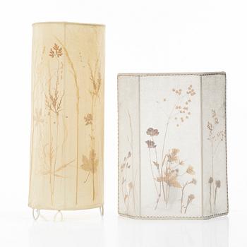 Vanja Sorbon Malmsten, two lamps, second half of the 20th century.