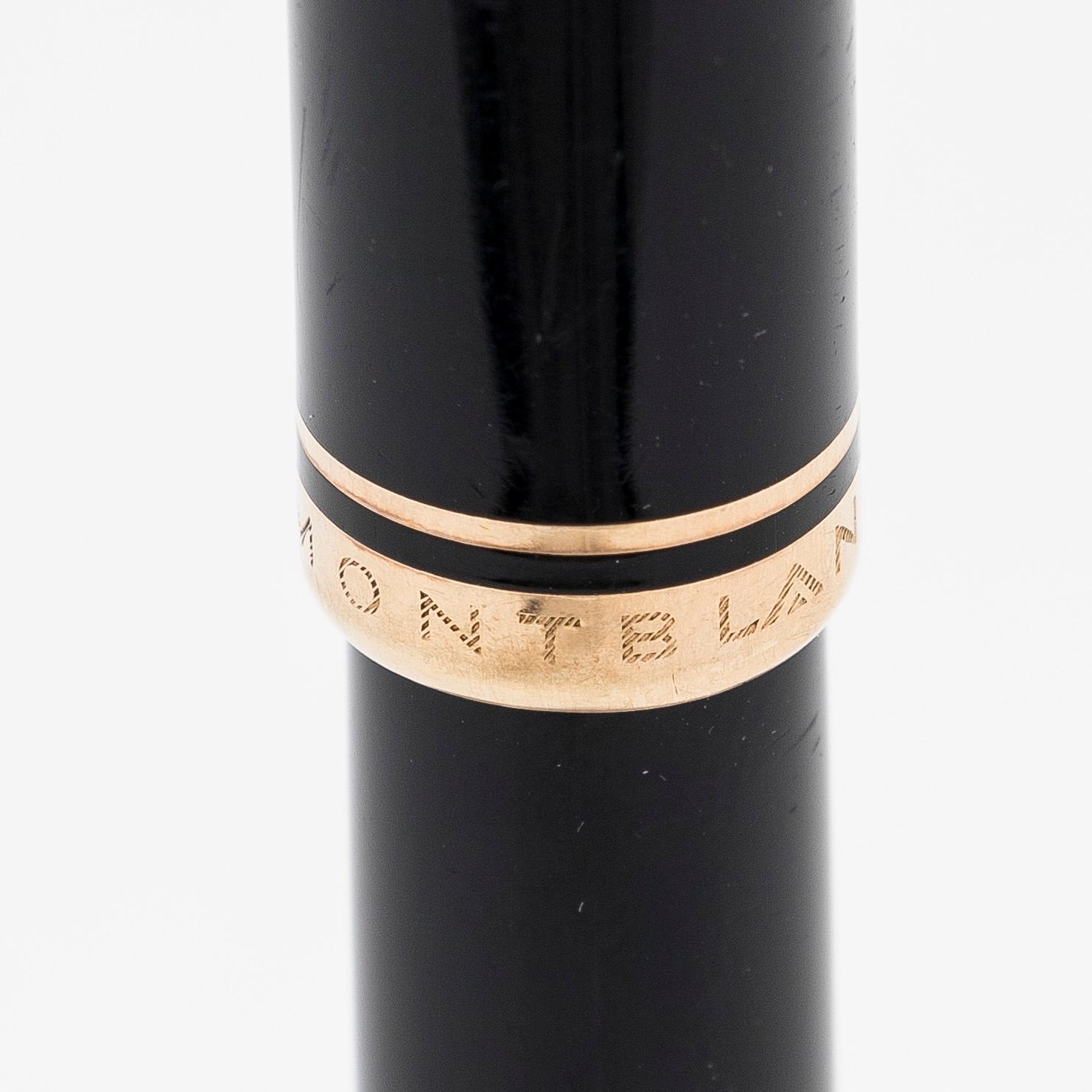 Montblanc, reservoarpenna, nr 254, samt stiftpenna, D.R.P. 481237.
