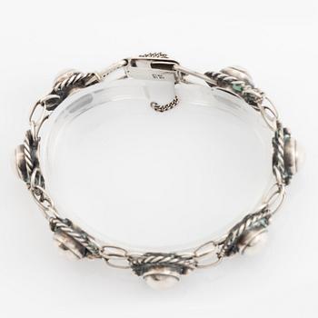 Gussi, silver bracelet.