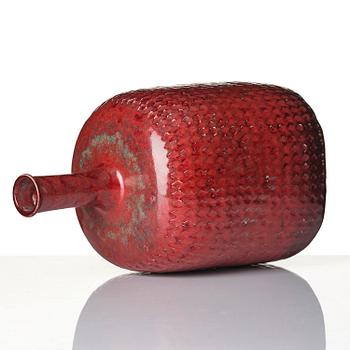 Stig Lindberg, a stoneware vase, Gustavsberg Studio, Sweden 1972.