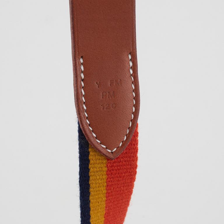 Hermès, "hundhalsband samt koppel. Rocabar III dog collar + leash".