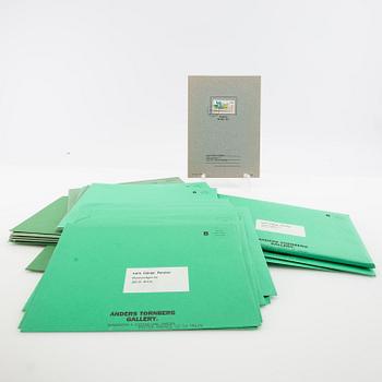 Invitation cards, approx. 130 pcs. Anders Tornberg Gallery.