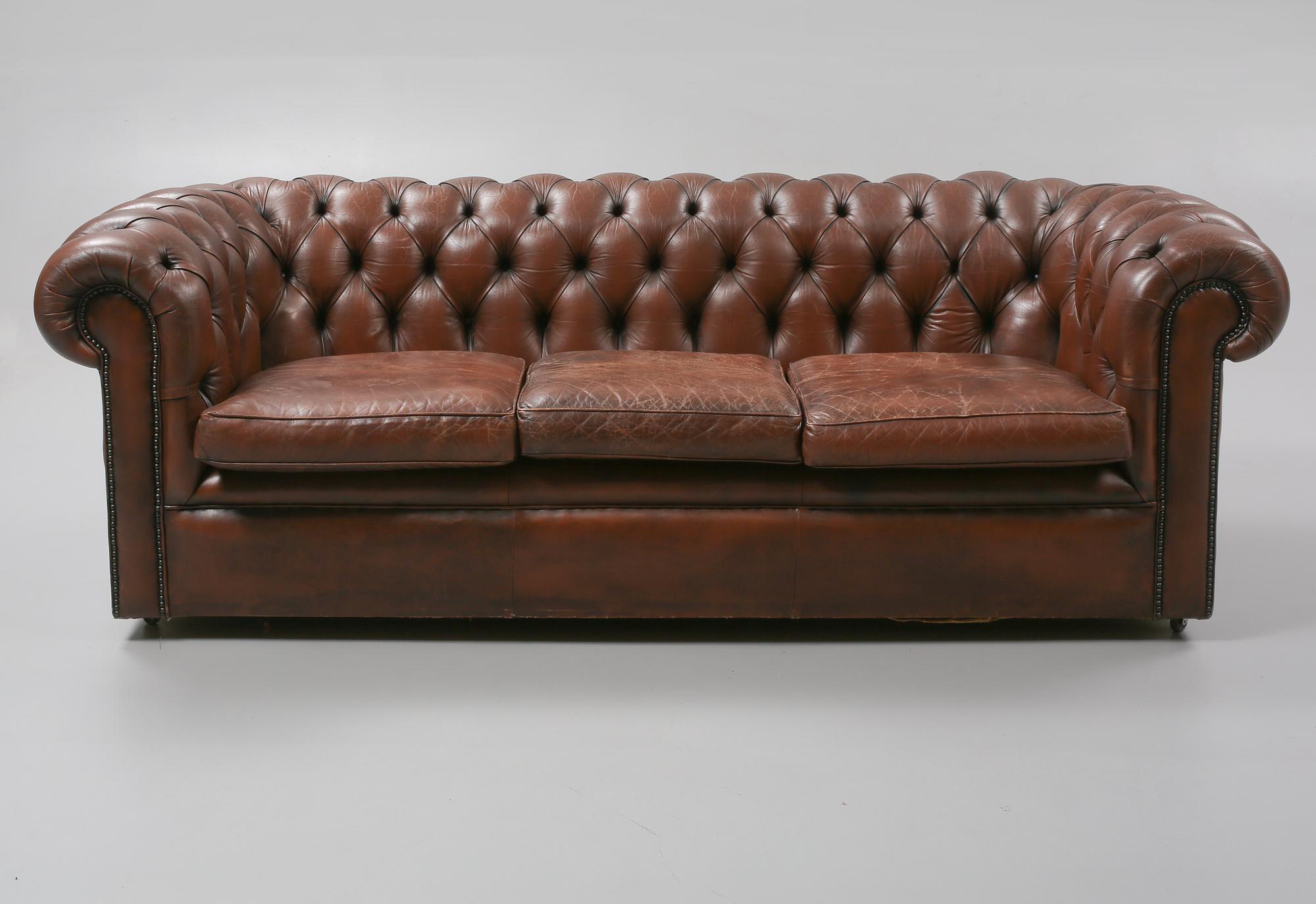 SOFFA, Chesterfieldmodell, 1900-talets andra hälft.