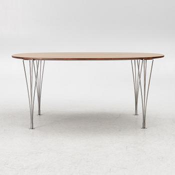 Bruno Mathsson & Piet Hein, dining table 'Superellipse', Bruno Mathsson International.