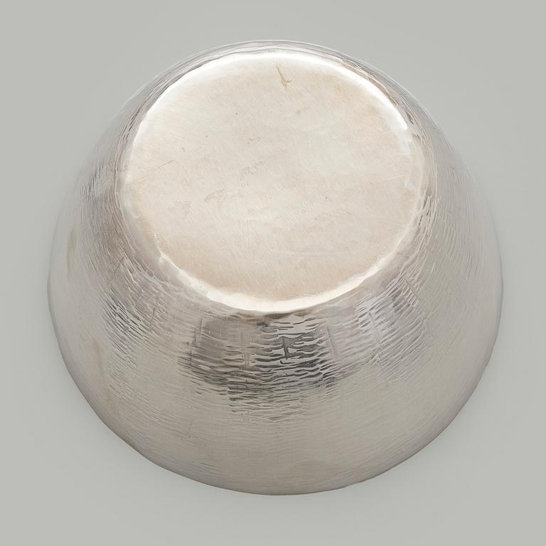 Tapio Wirkkala, skål, silver, Kultakeskus Tavastehus 1978.