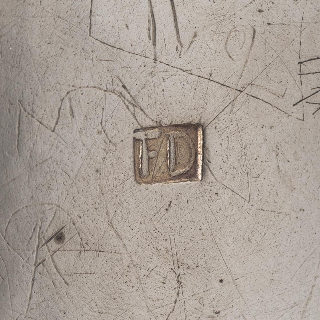 BÄGARE, Fredrik Dammert, Helsingfors 1722-55, vikt 144 g.
