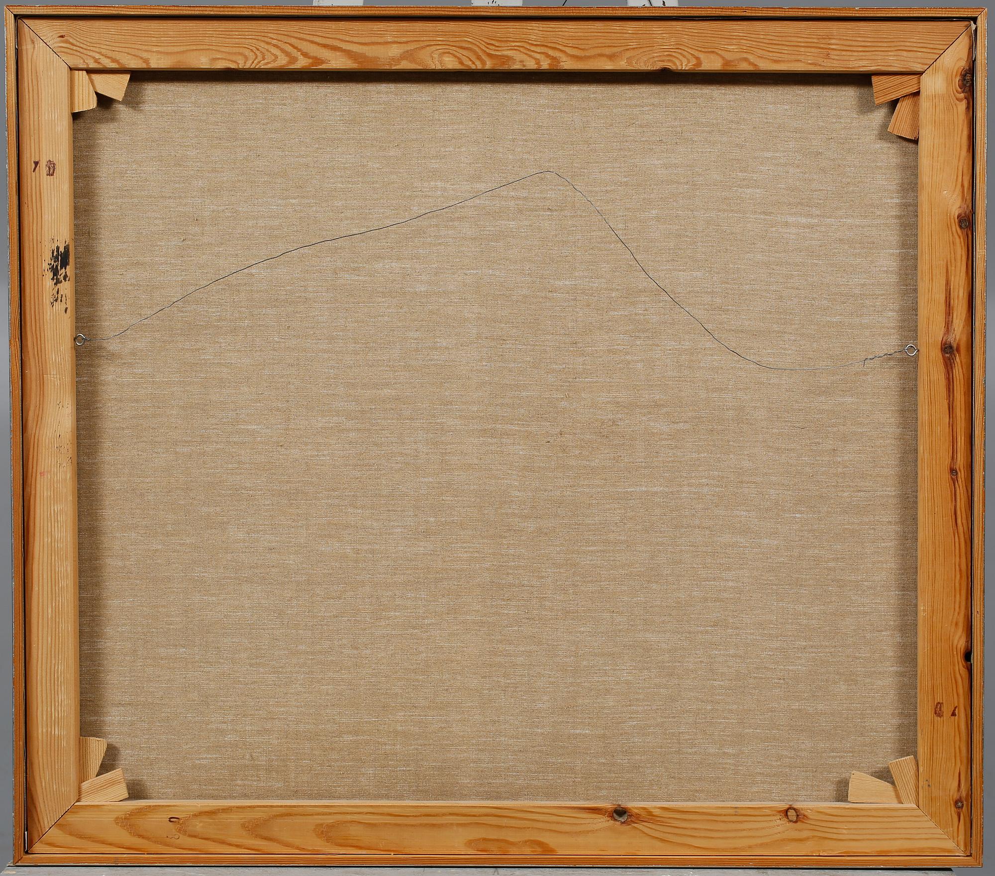 BENGT ARNE LINDEROS (BAL), olja på duk, monogramsignerad.