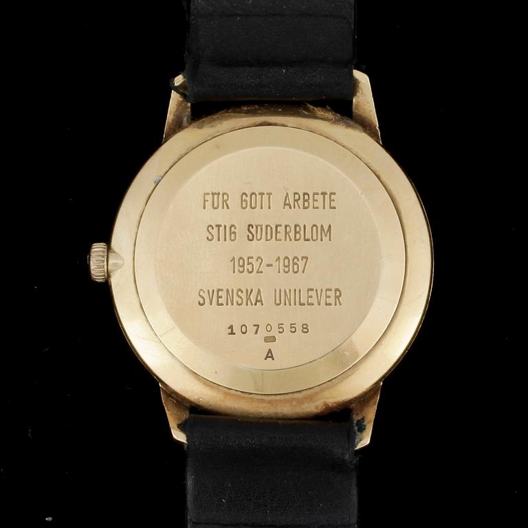 ARMBANDSUR, 18k guld, Jaeger-Le Coultre, 1960-tal.