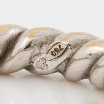 Ringar 3 st, 18K trefärgat guld.