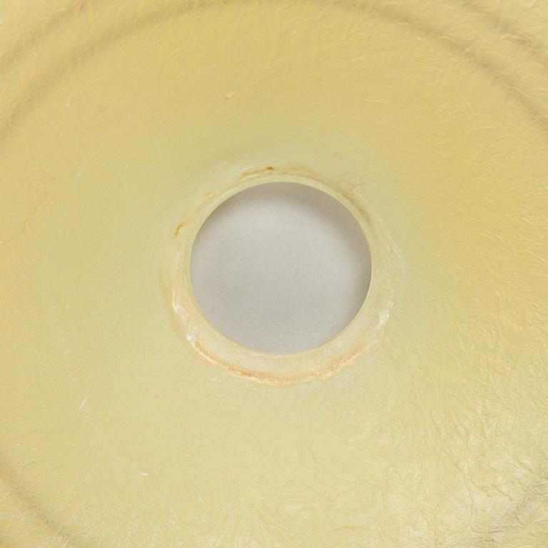 A mid-20th century ceiling light, Lasipaino Oy, Finland.