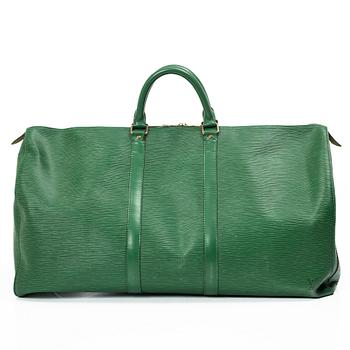 Louis Vuitton, weekend bag, "Keepall 55 Epi", 1994.