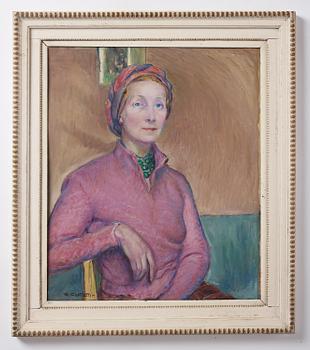 Giovanni Costetti, Portrait of Mai Sewell Costetti.