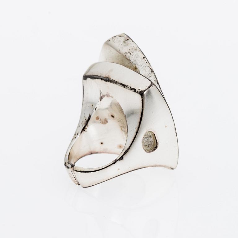 POUL HAVGAARD, RINGAR, 4 st. sterling silver, bl. a. New Born, Wild Rose, Isolation, Lapponia 1970-tal.