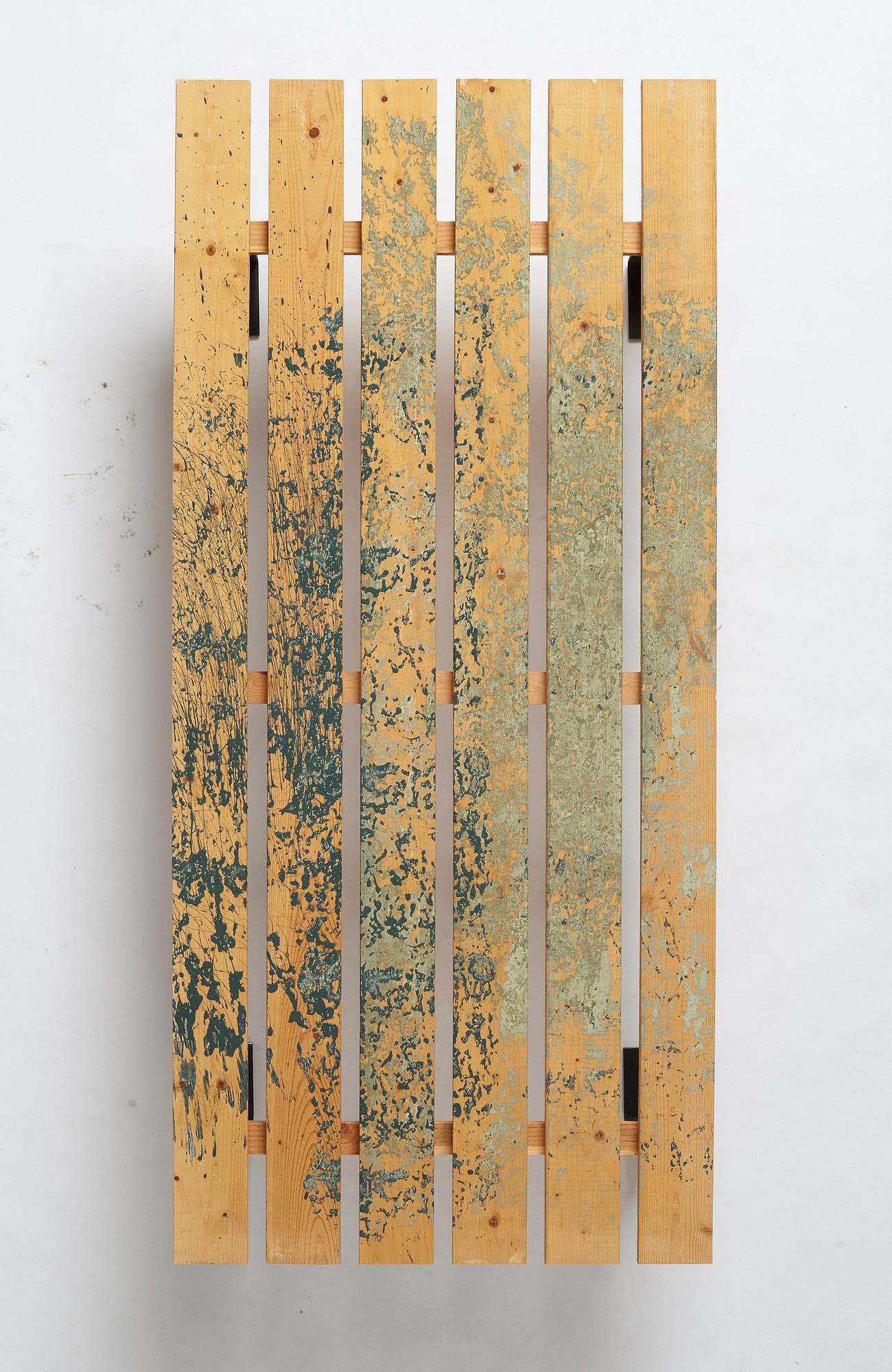 Fredrik Vaerslev, "Untitled (Garden Painting)".