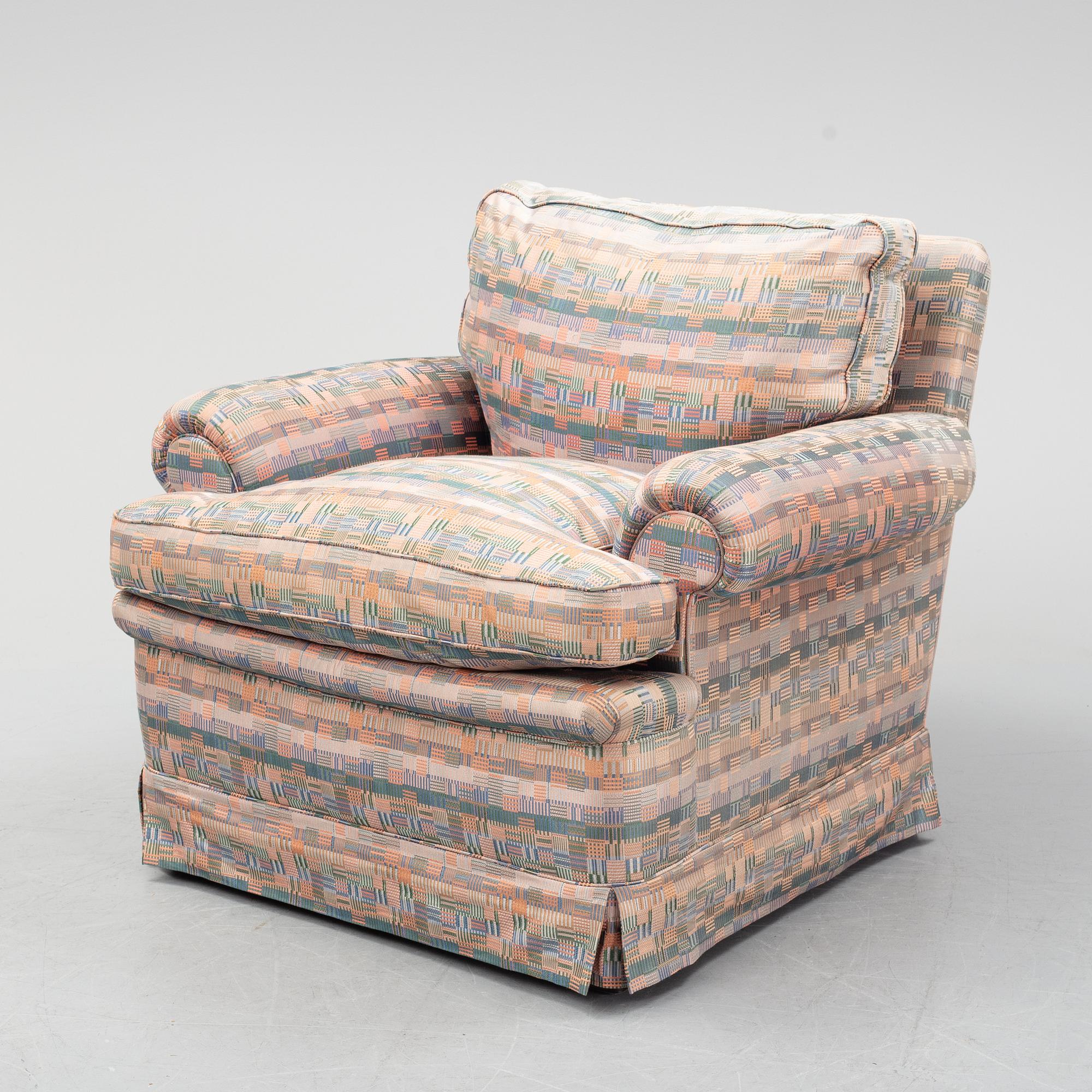 An easy chair, late 20th Century.