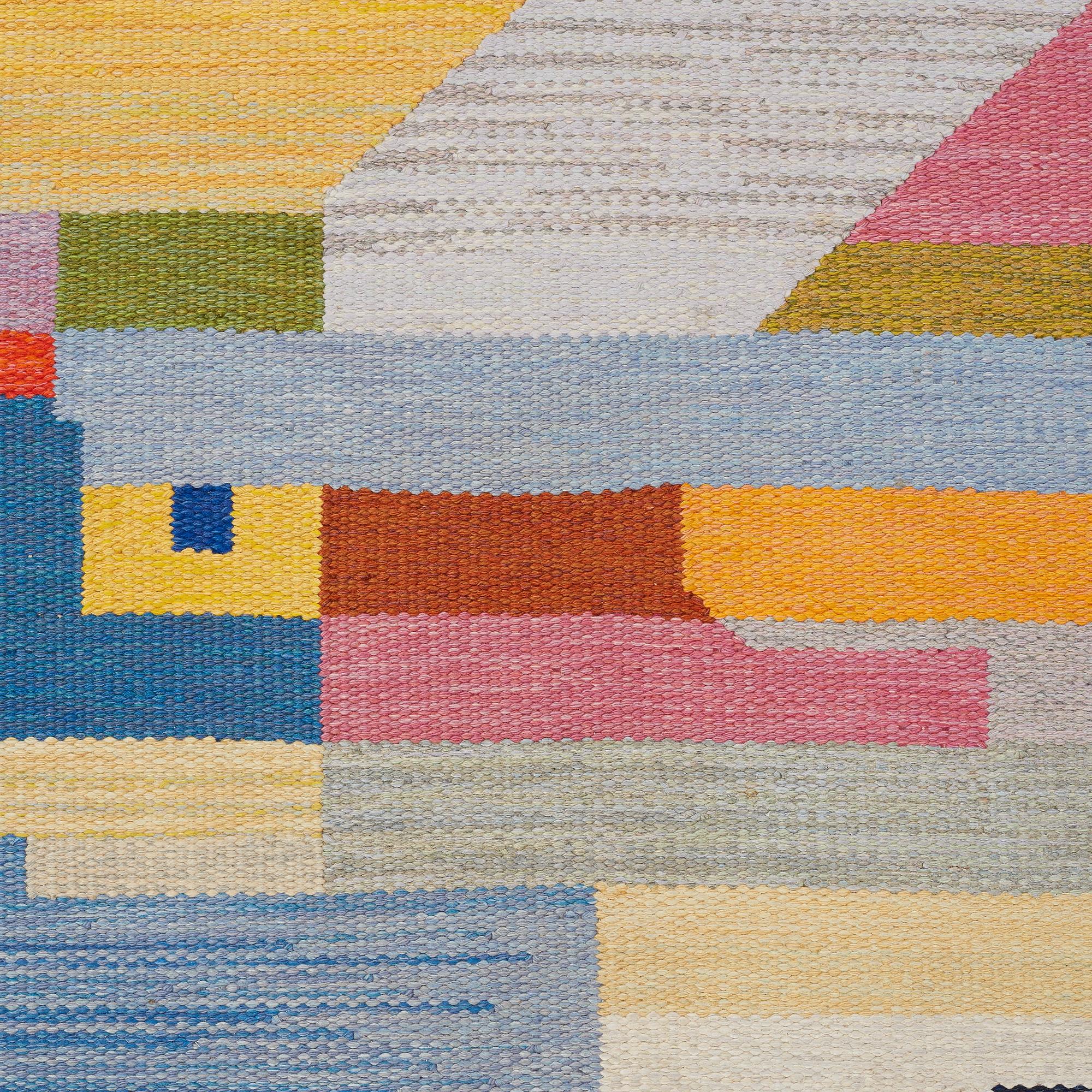 Agda Österberg, MATTA, rölakan, ca 243 x 172 cm, signerad AÖ.