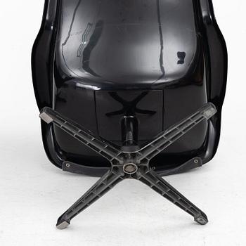 Alf Svensson, & Yngve Sandström, a pair of 'Galaxy/Form 8' armchairs, DUX, 1970s.