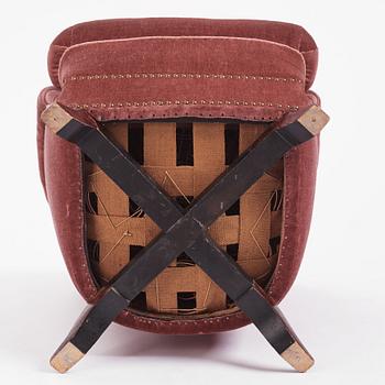 Axel Einar Hjorth, a rare "Madame" armchair, Nordiska Kompaniet ca. 1930.