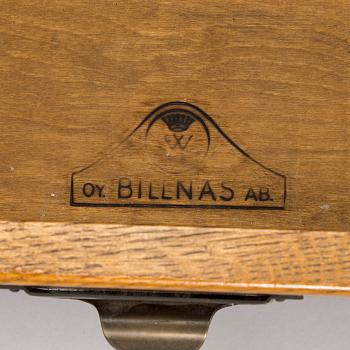 Arkistolaatikosto Billnäs ja dokumenttilokerikko, 1900-luvun alku ja puoliväli.