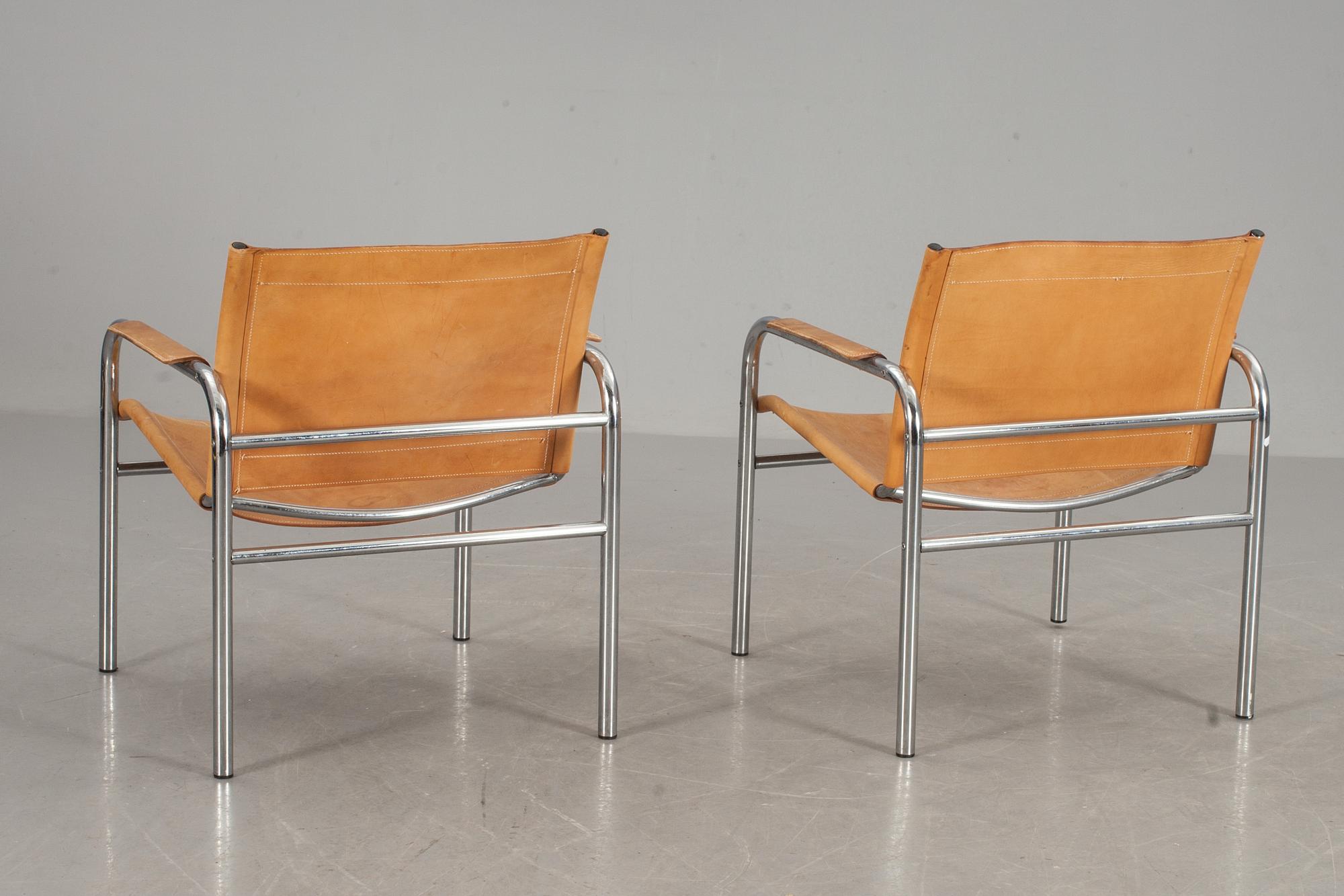 FÅTÖLJER, ett par, "Klinte", Tord Björklund, IKEA.