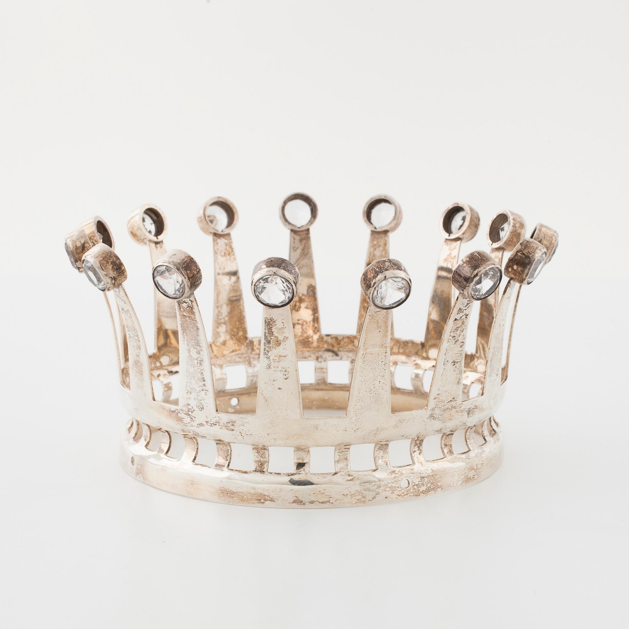 A bridal crown by Karl-Erik Palmberg, för Alton, Falköping, 1968.