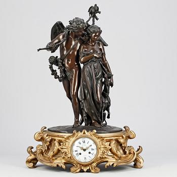 BORDSPENDYL, Frankrike, 1800-talets andra hälft.