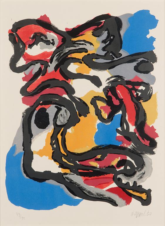Karel Appel, Abstrakti sommitelma.