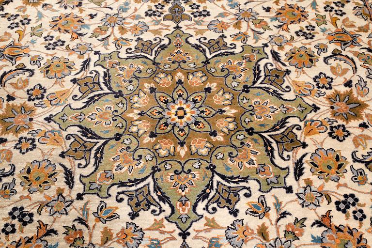 A rug, probably Najafabad, old, ca 370 x 263 cm.