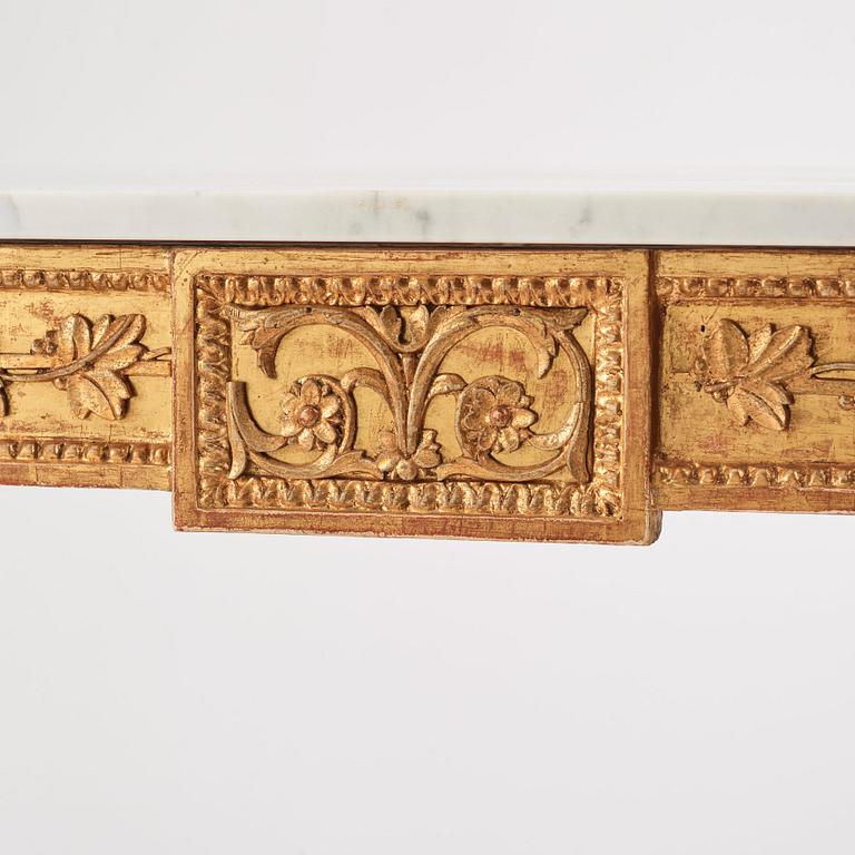 Konsolbord, Stockholmsarbete 1700-talets senare del, Gustavianskt.
