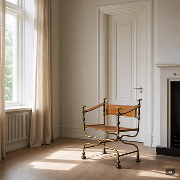 Armchairs, a pair, antiquarian style, Italy.