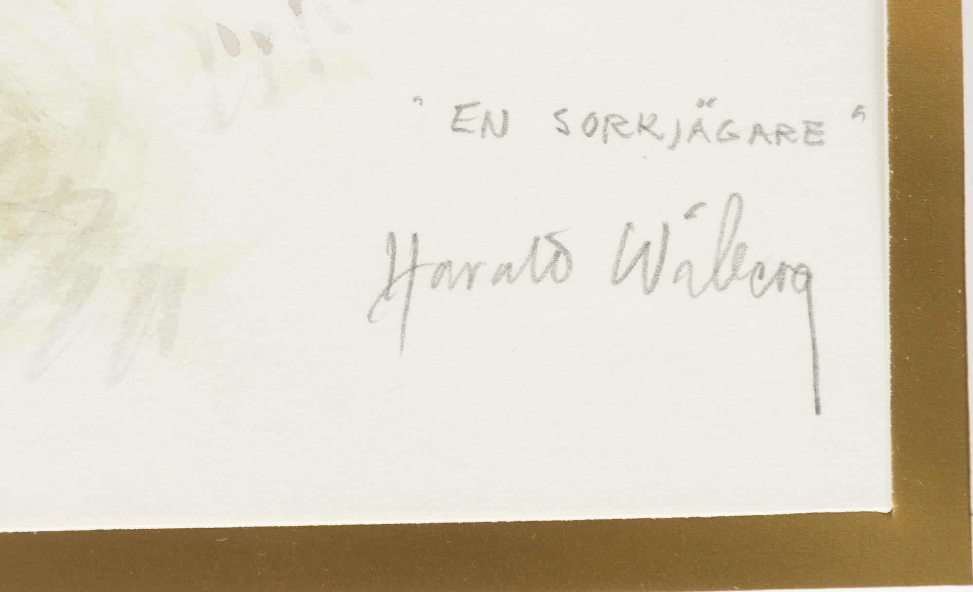 Harald Wiberg, "En sorkjägare".
