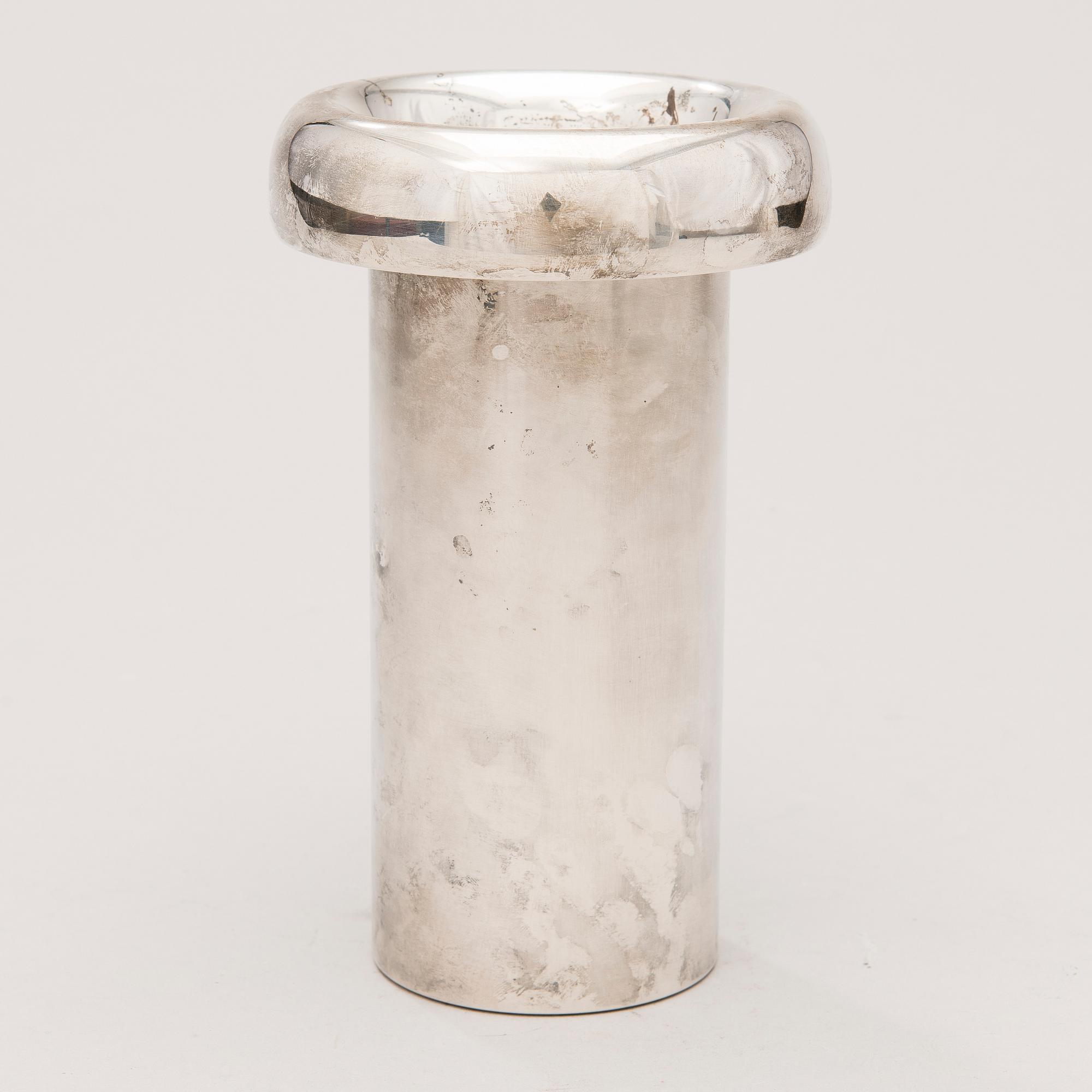TAPIO WIRKKALA, VAS, sterlingsilver, 'Tillväxt', stämplad TW, Kultakeskus, Tavastehus 1990.