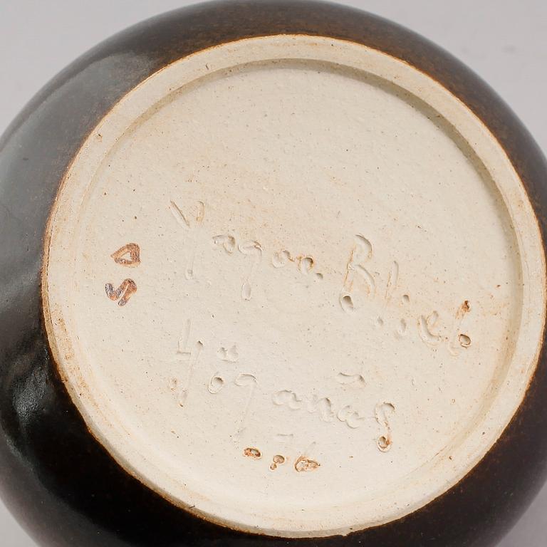 VAS, stengods, Yngve Blixt, Höganäs -76.