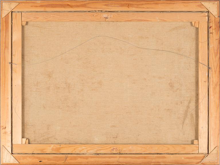 SVEN HANSSON, oil on canvas.