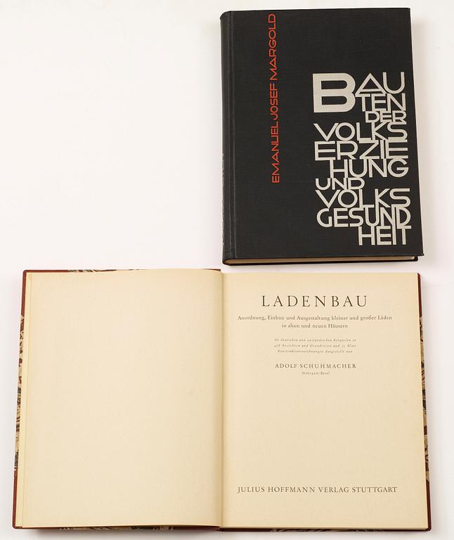 BÖCKER, 13 st, bla Der Stuhl", Heinz & Bodo Rasch, 1920/30-tal.