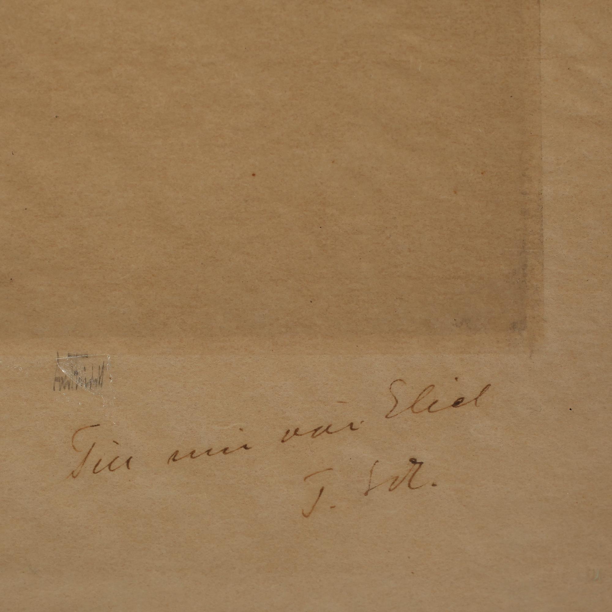 AXEL FRIDELL, etsning, signerad, daterad 1934 i plåten.