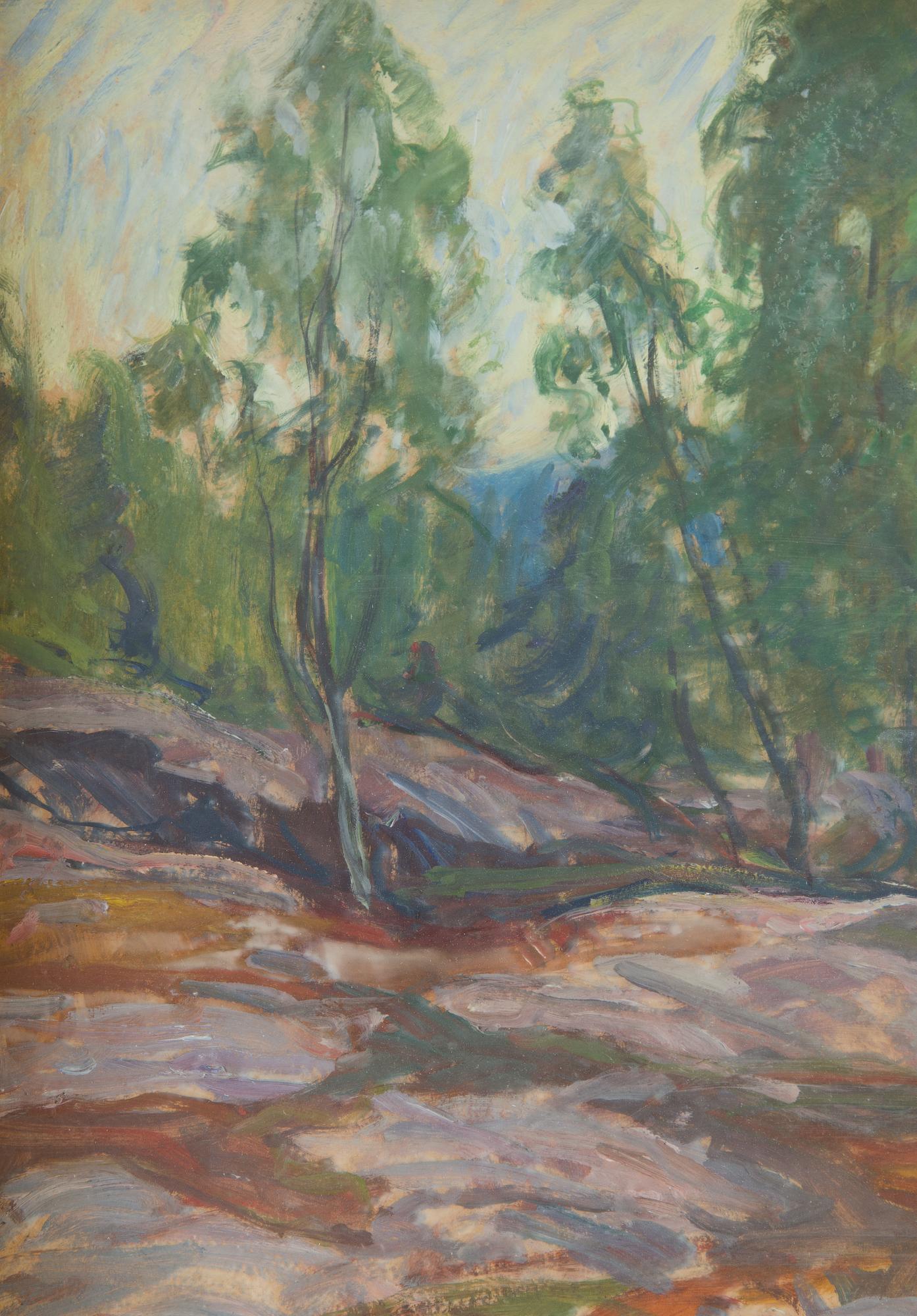 Wilho Sjöström, Landscape with Cliffs.