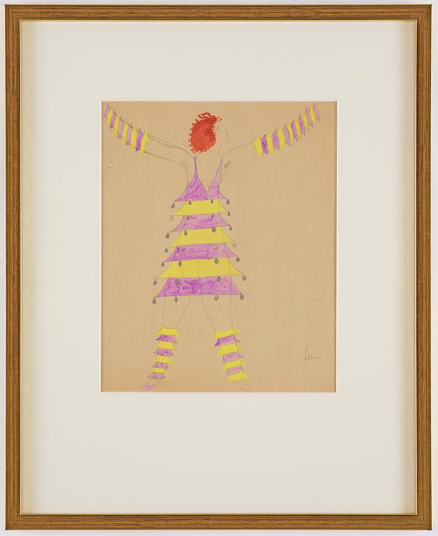 Isaac Grünewald, Costume design.