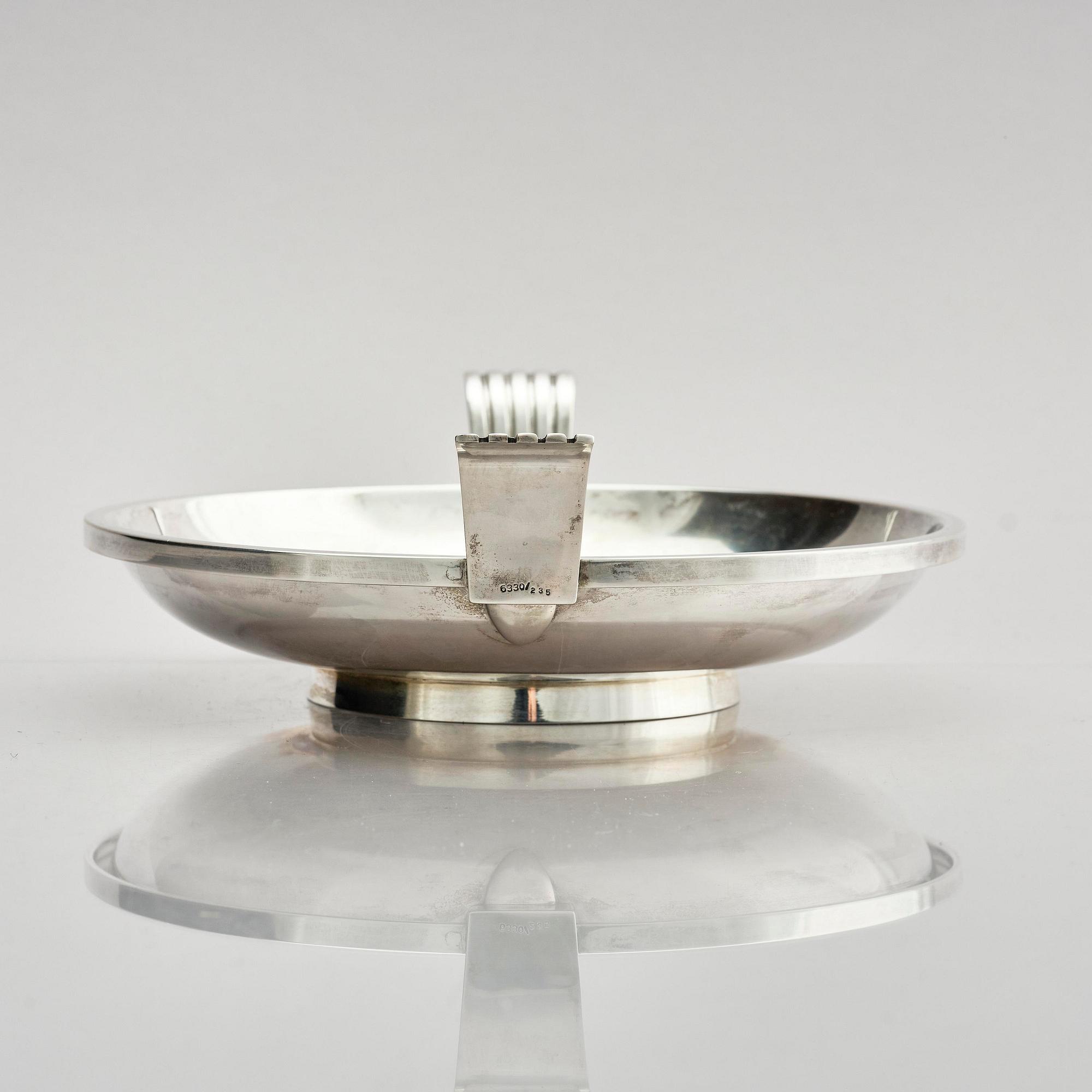 David Andersen, skål, silver, Norge 1900-talets mitt.