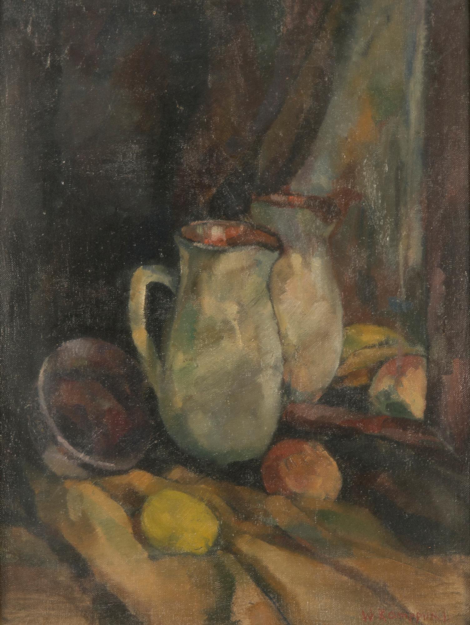 VÄINÖ KAMPPURI, oil on canvas fastened on board, signed.
