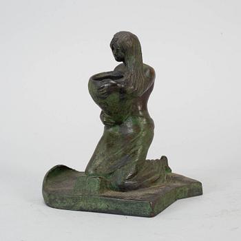 JENNI LAGERBERG, sculpture, bronze, signed.